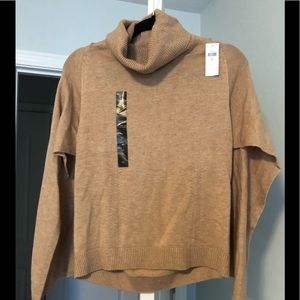 Banana Republic Factory poncho sweater